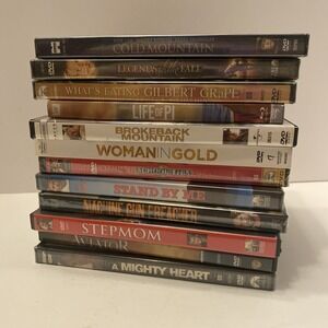 Drama DVD Lot Of 12 Mix‎ Of New And Like New